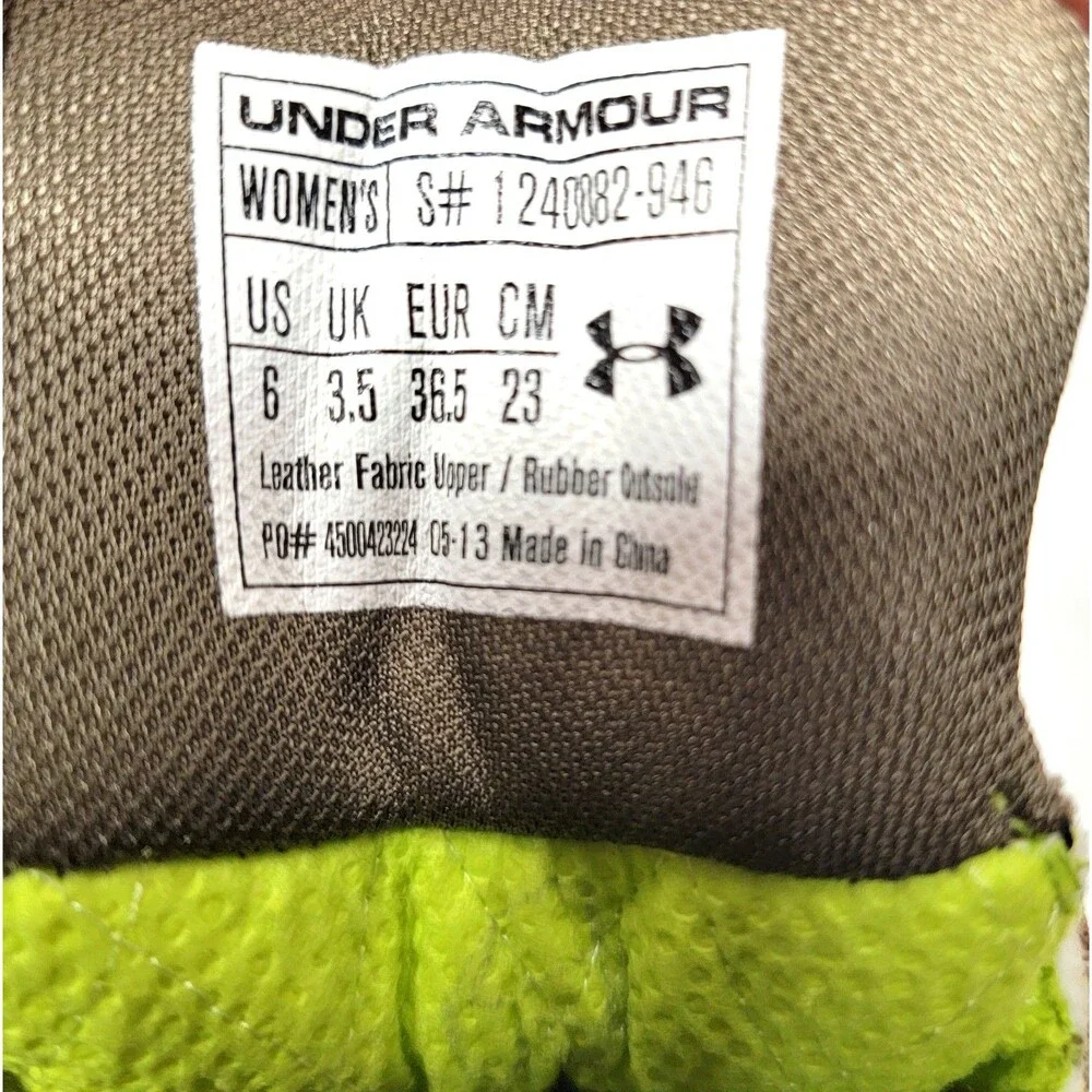 NWT Under Armour Brow Tine Hunting Boots 400g Primaloft Gore-Tex Womens 6 Camo